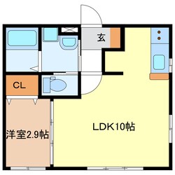 NOBLE Ⅰの物件間取画像